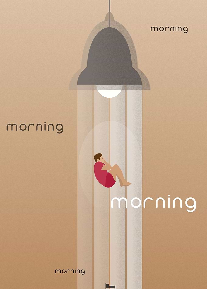 In the morning