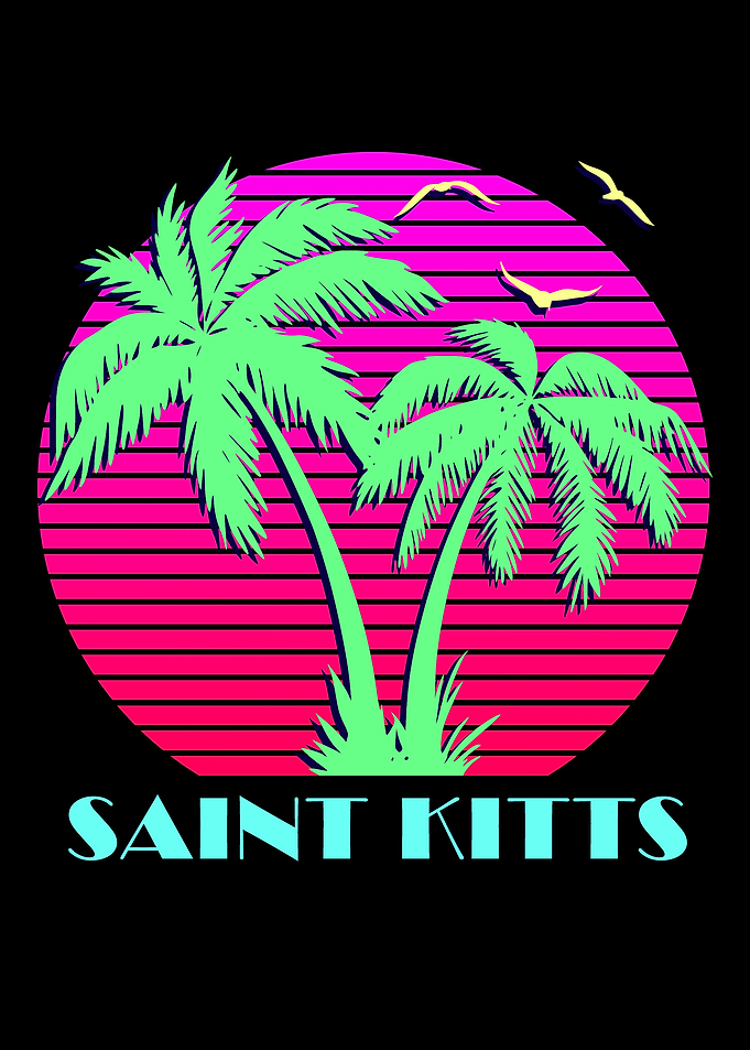 Saint Kitts Pink Sunset