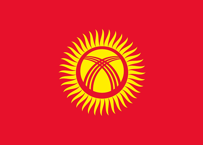 Kyrgyzstan Flag