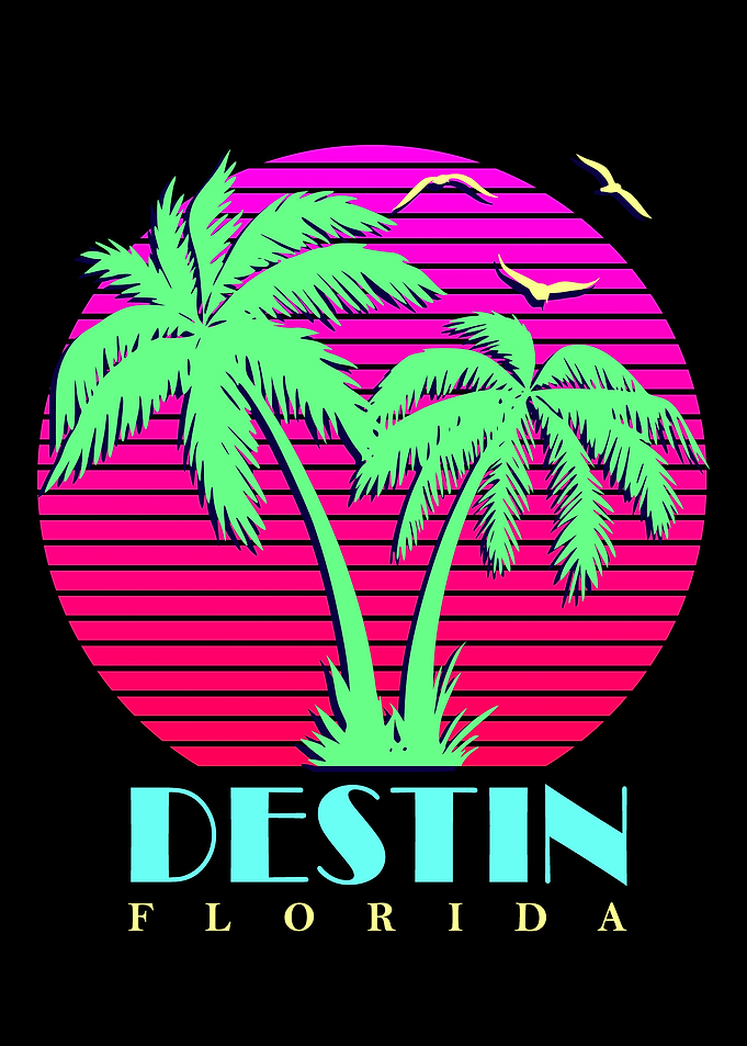 Destin Florida Pink Sunset