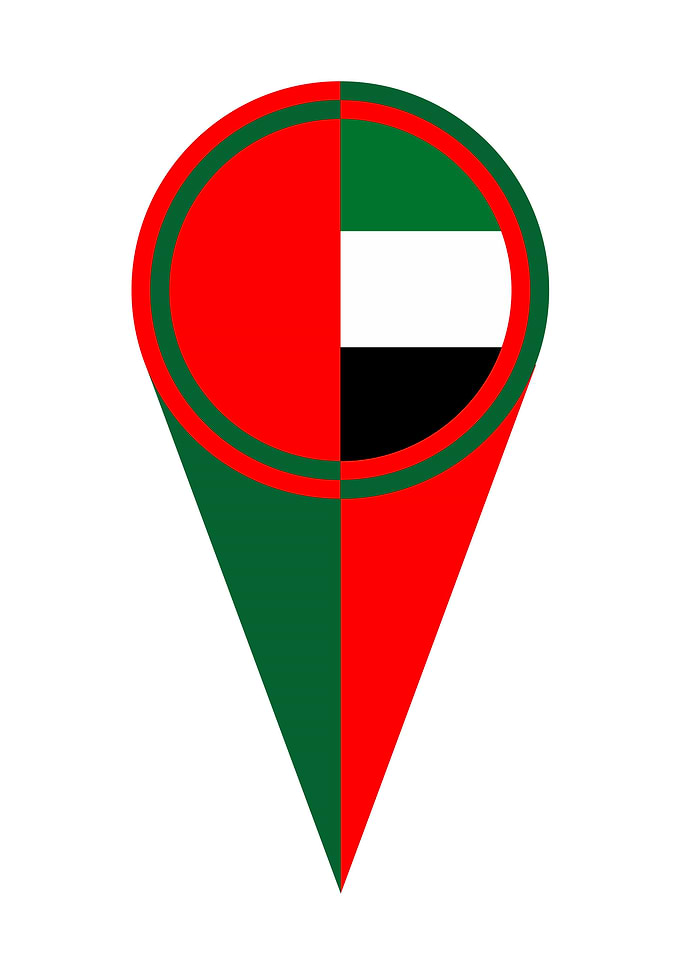 United Arab Emirates Map