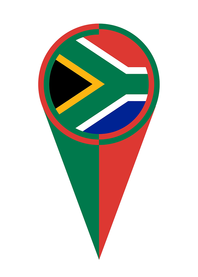 South Africa Pointer Flag