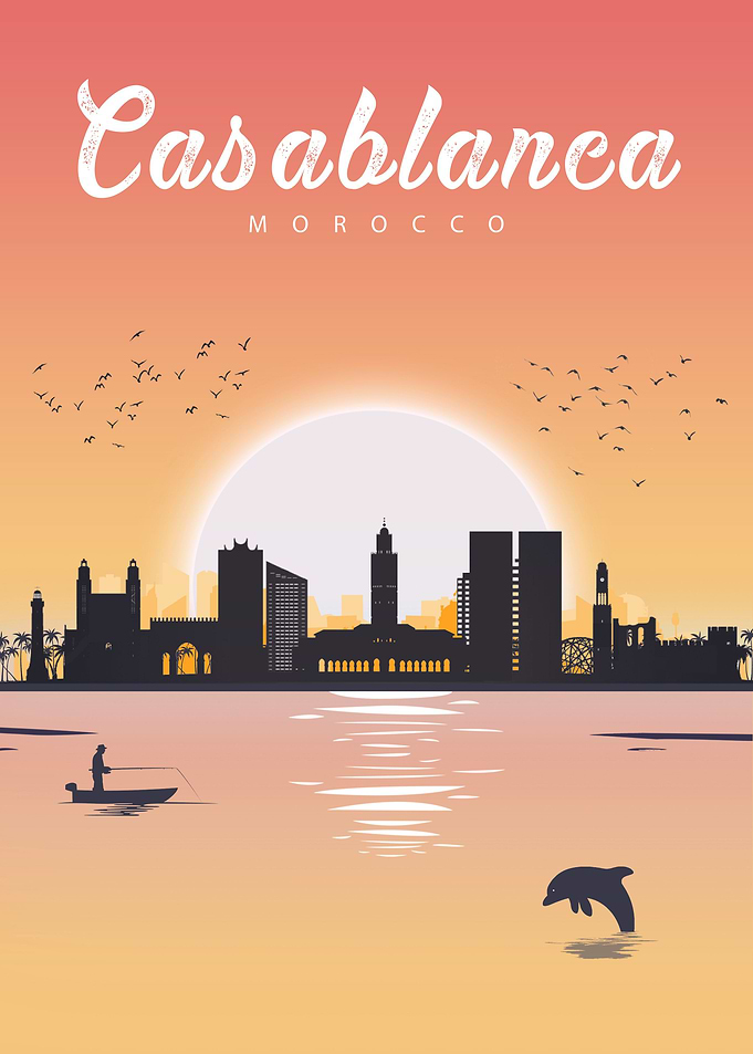 Casablanca skyline