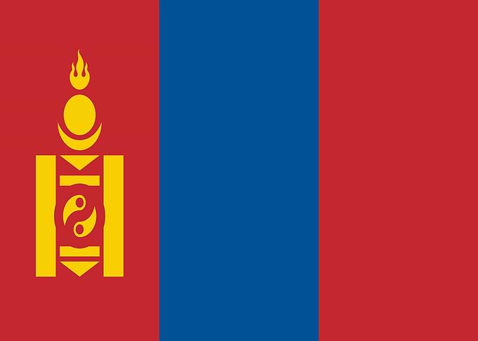 Mongolia Flag