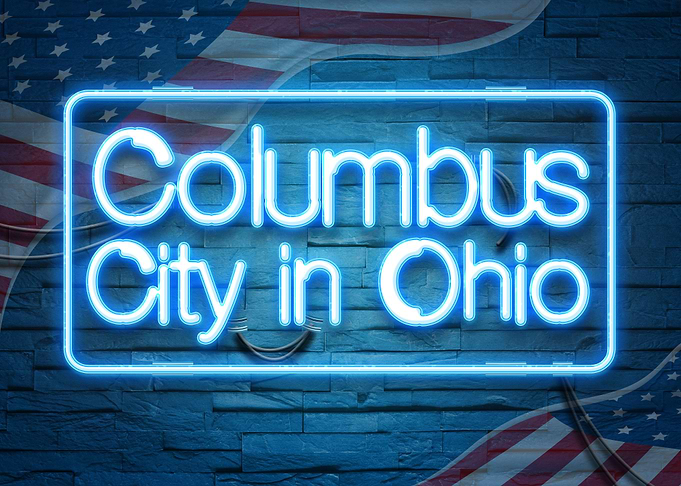 Columbus City in Ohio