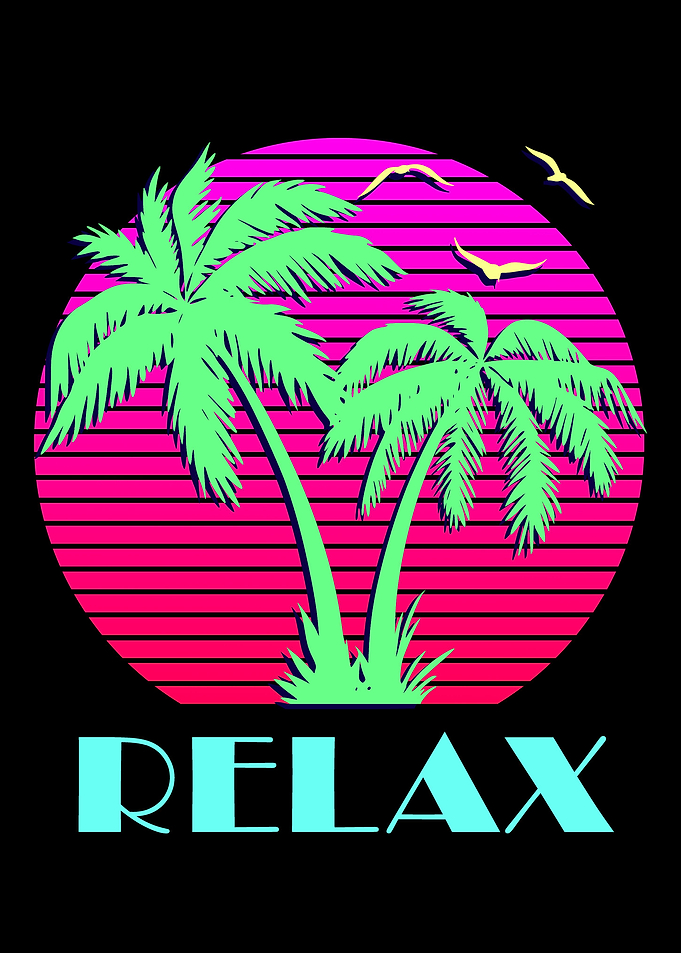Relax Pink Sunset