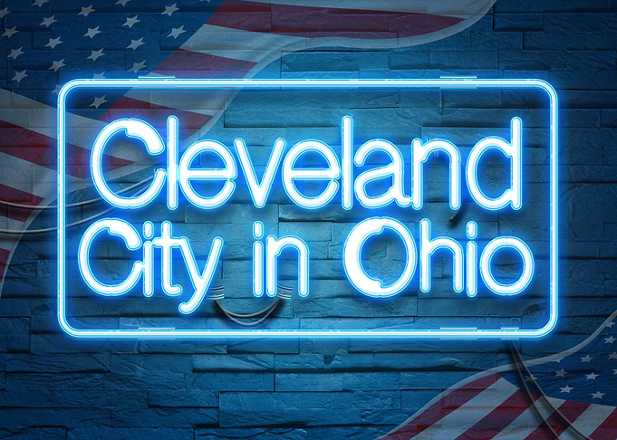 Cleveland City in Ohio