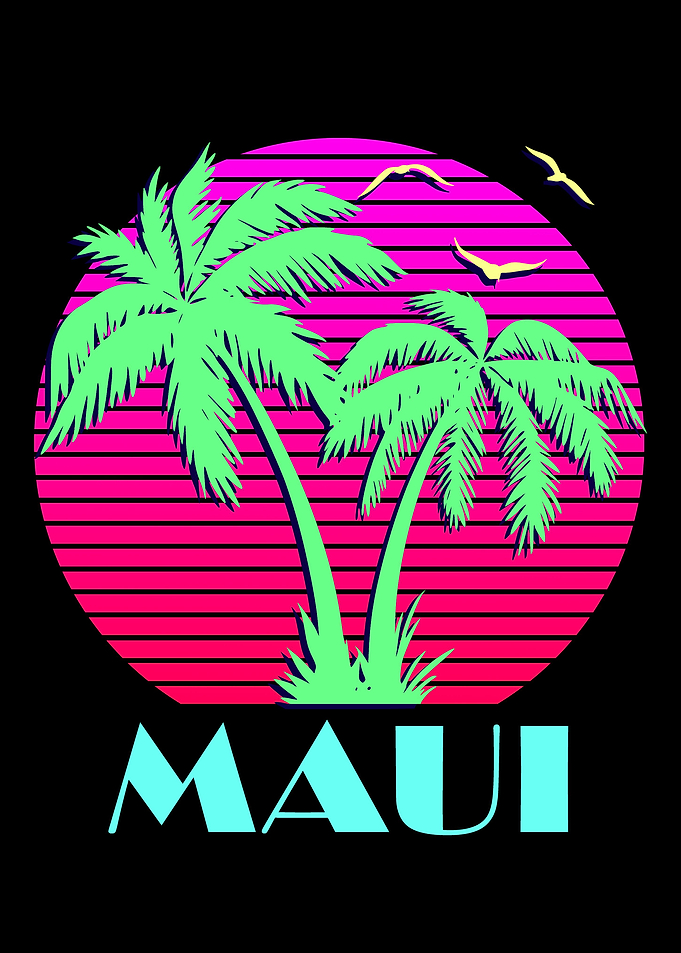 Maui Pink Sunset