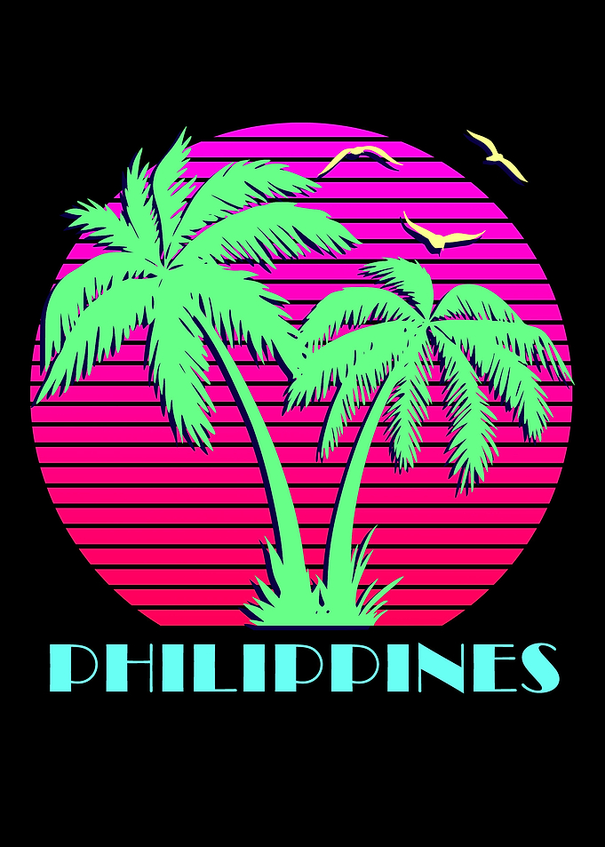 Philippines Pink Sunset