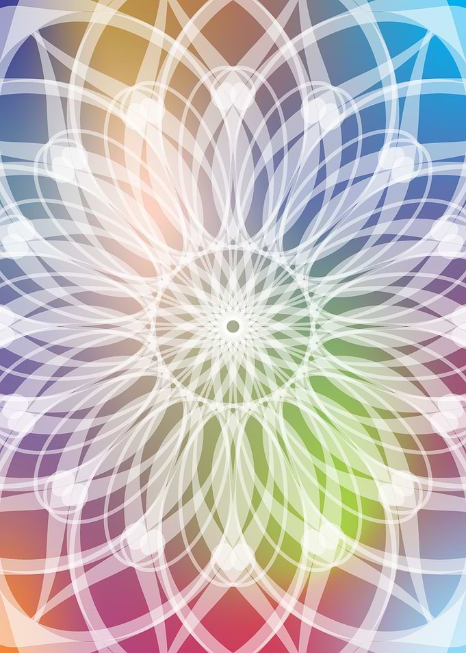 mandala rainbow 3