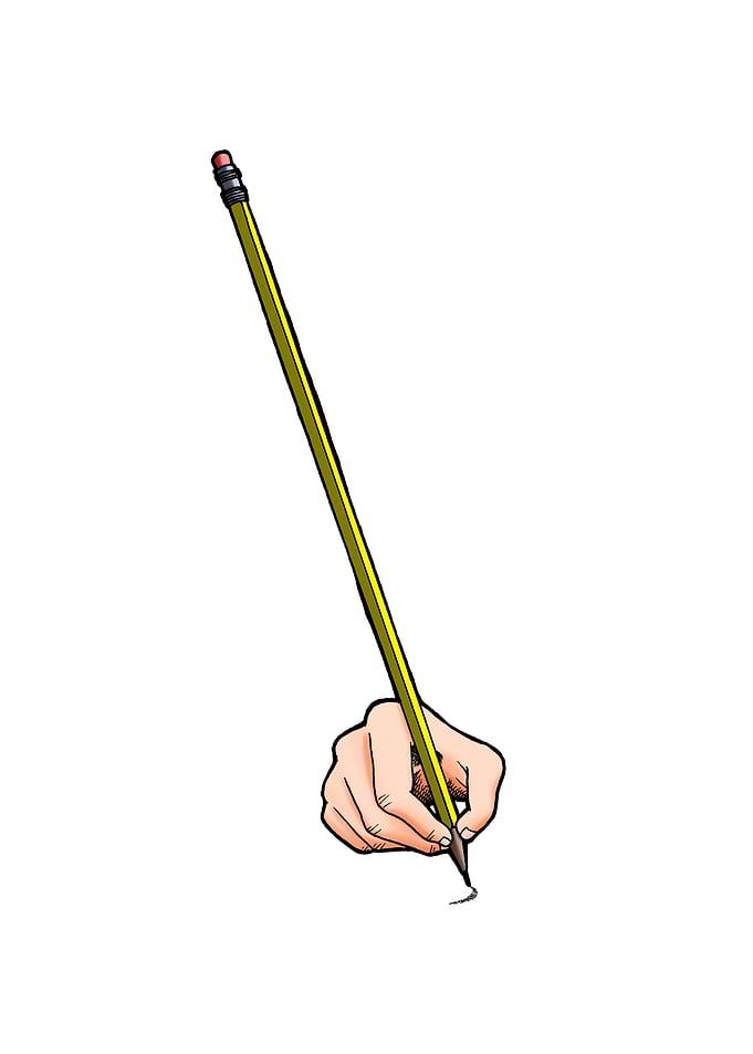 My long pencil
