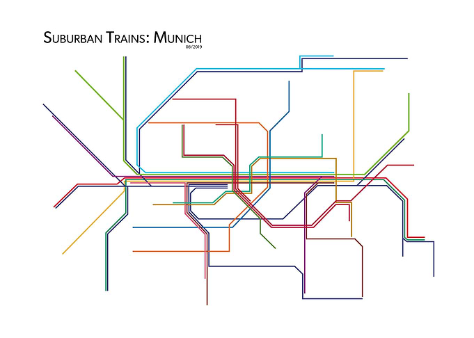 Surburban Trains Munich
