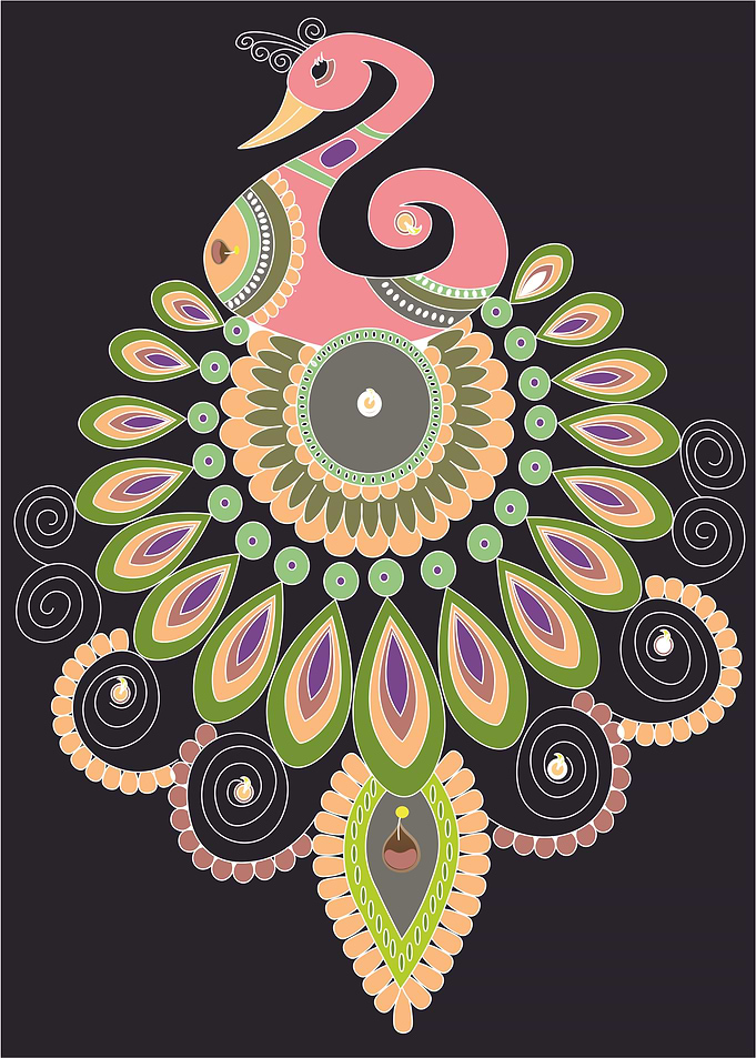 Rangoli is an art form