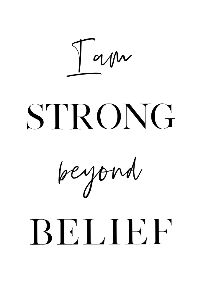 I am Strong Beyond Belief