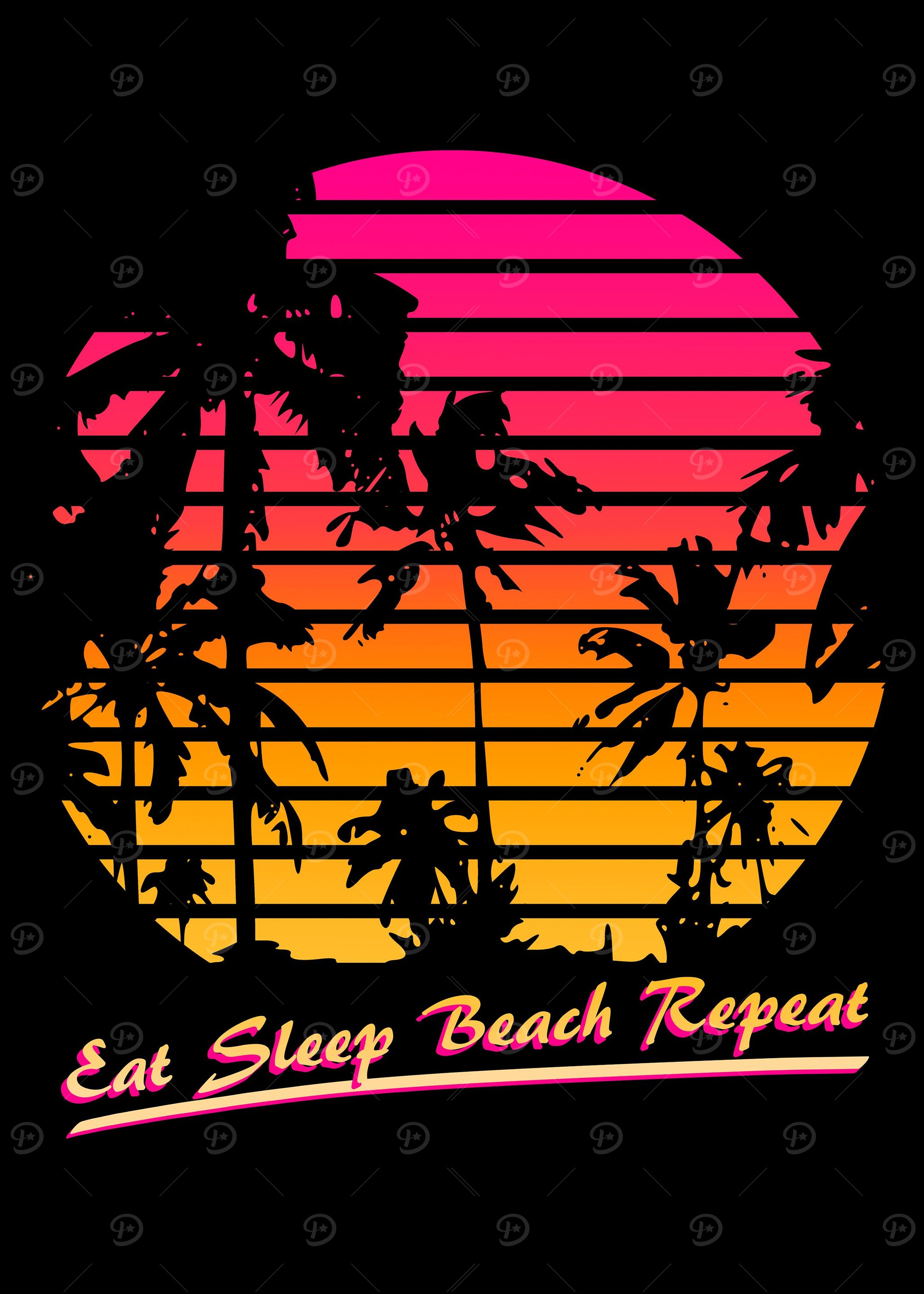 Eat Sleep Beach Repeat
