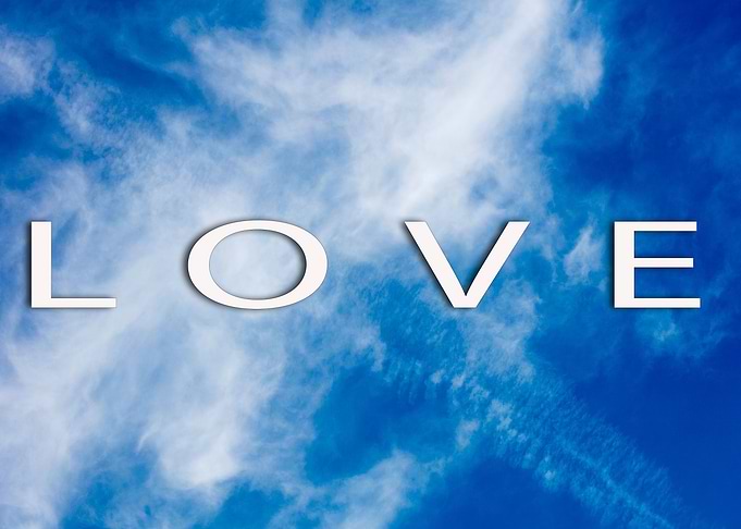 Love text design trndy