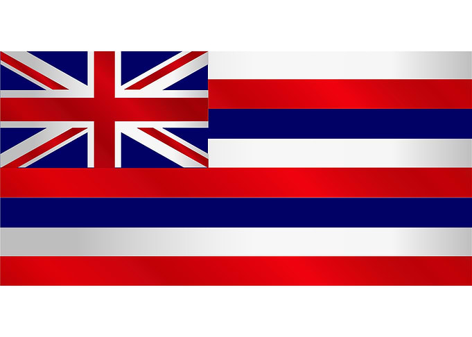 Flag of Hawaii Gloss