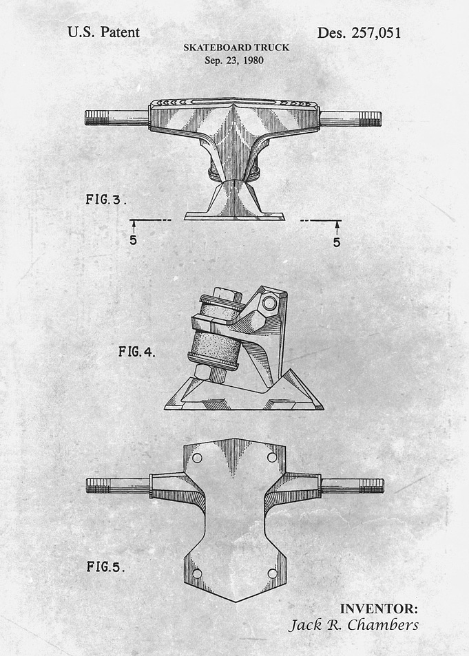 No190 Skateboard truck