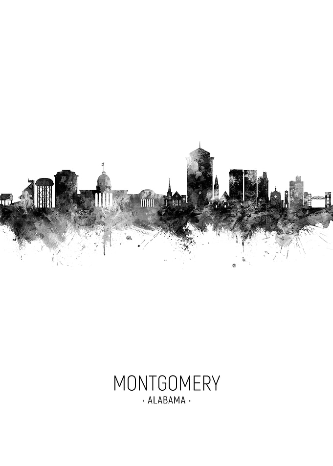 Montgomery Alabama Skyline