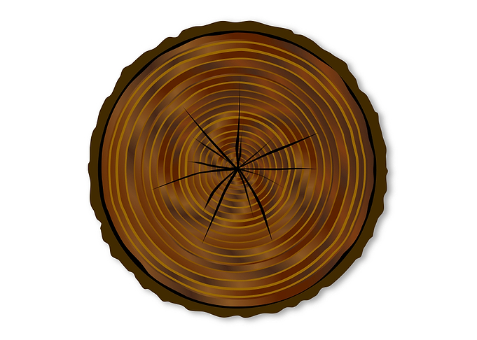 Dark Log End