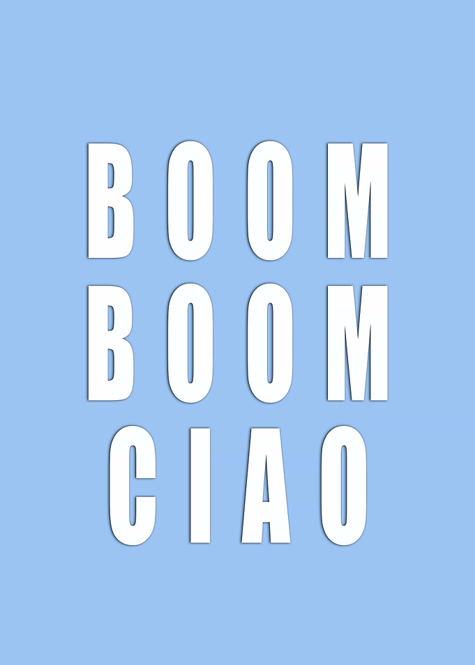 Boom Boom Ciao Casa Papel