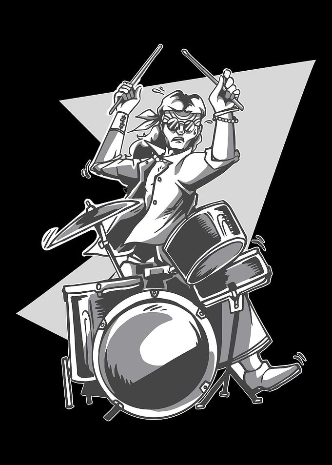 Hippie Drummer