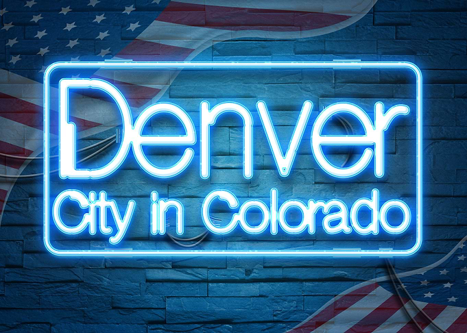 Denver City in Colorado