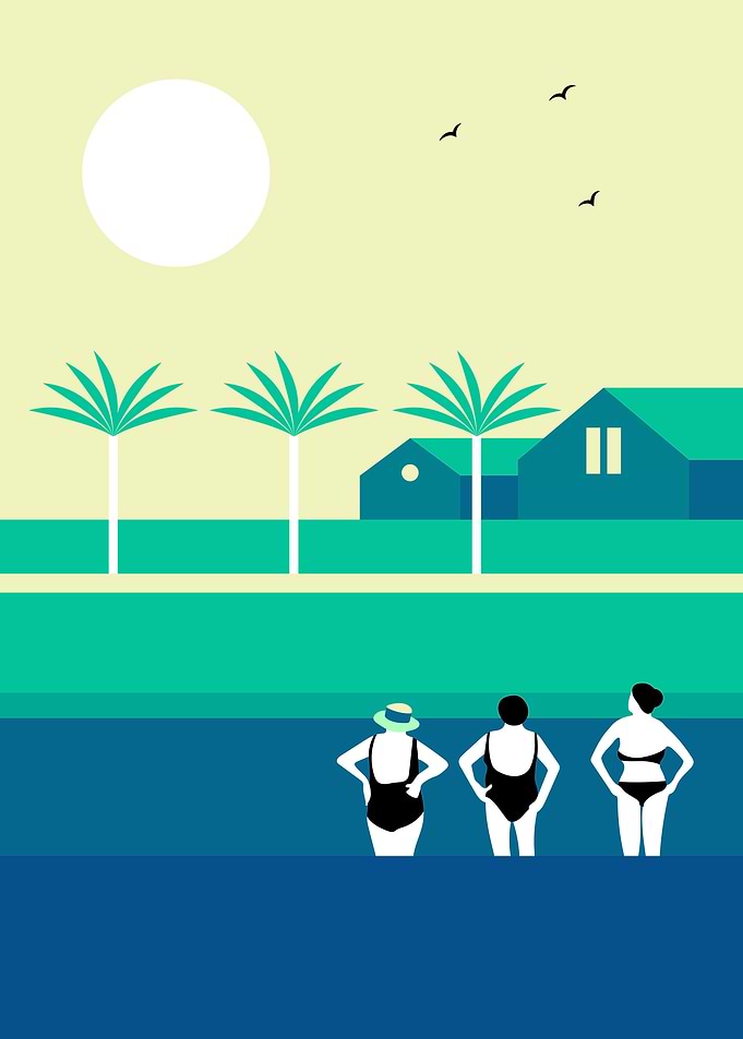 Three Beachmates