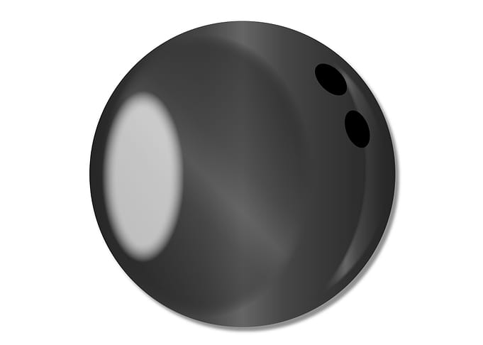 Black Bowling Ball