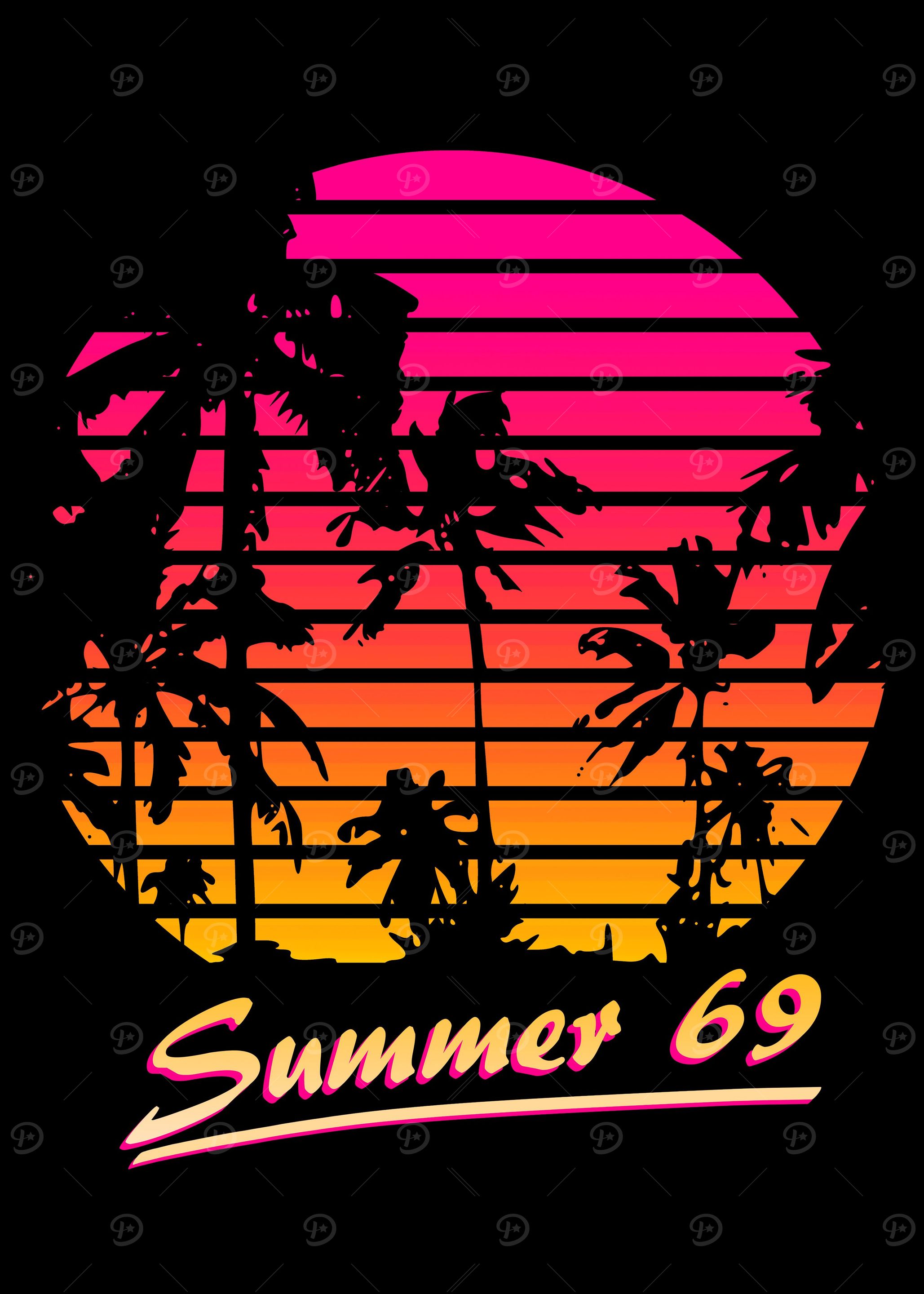 Summer 69 80s Sunset