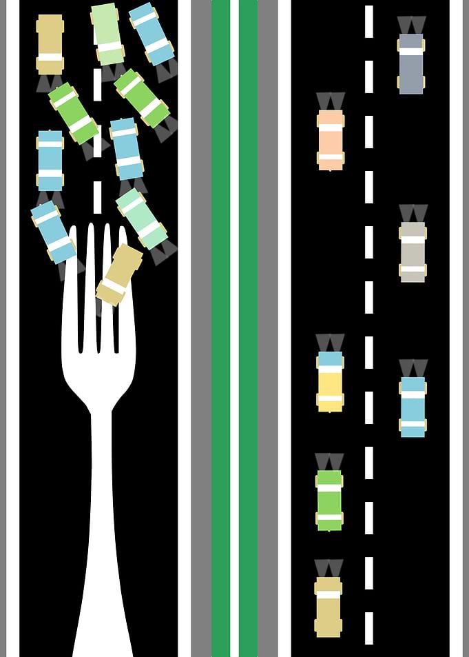 Fork in the road