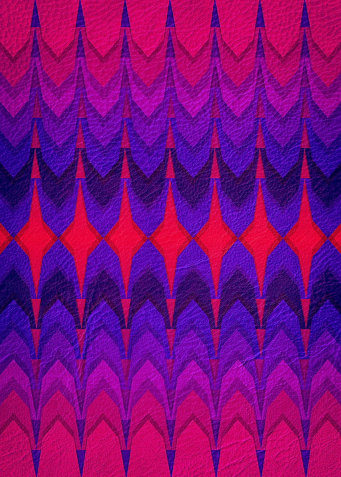 Leather Pattern Violet