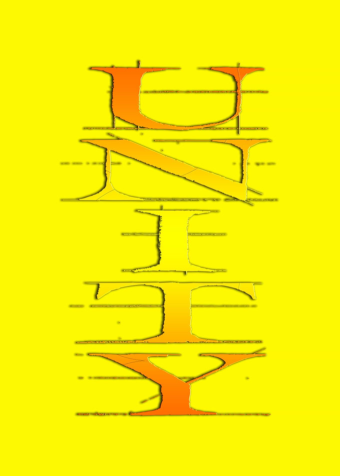 Unity text design trendy