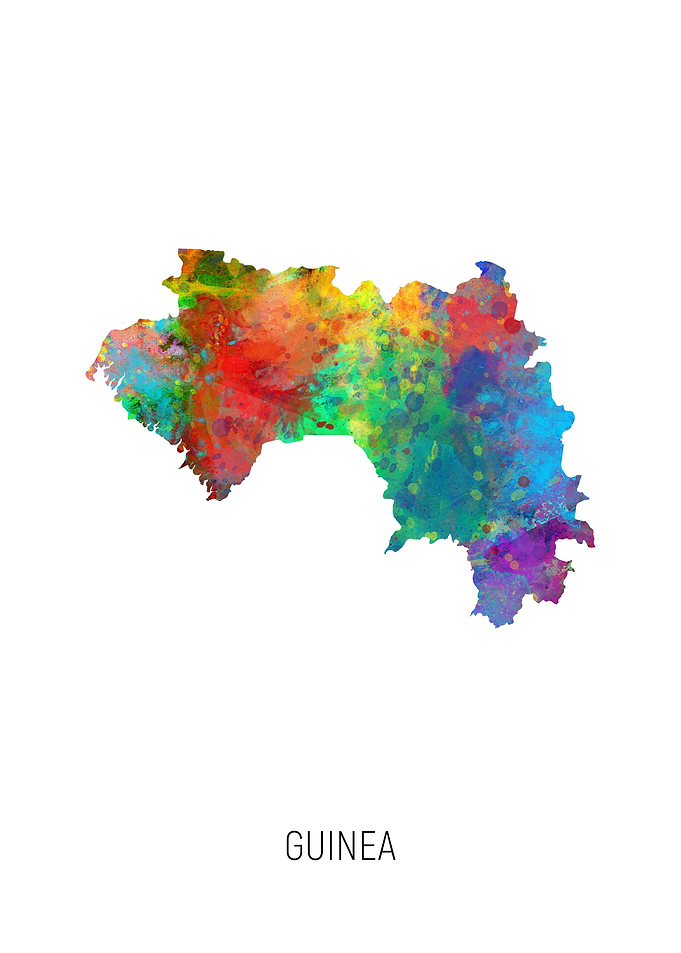 Guinea Map