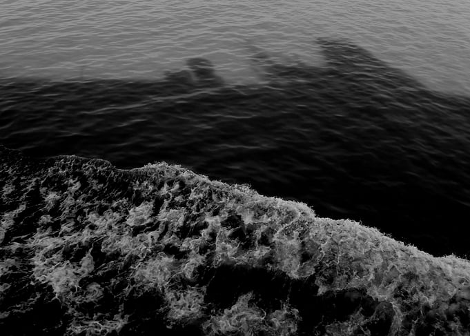 the waves and shadows