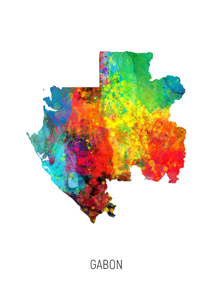 Gabon Map
