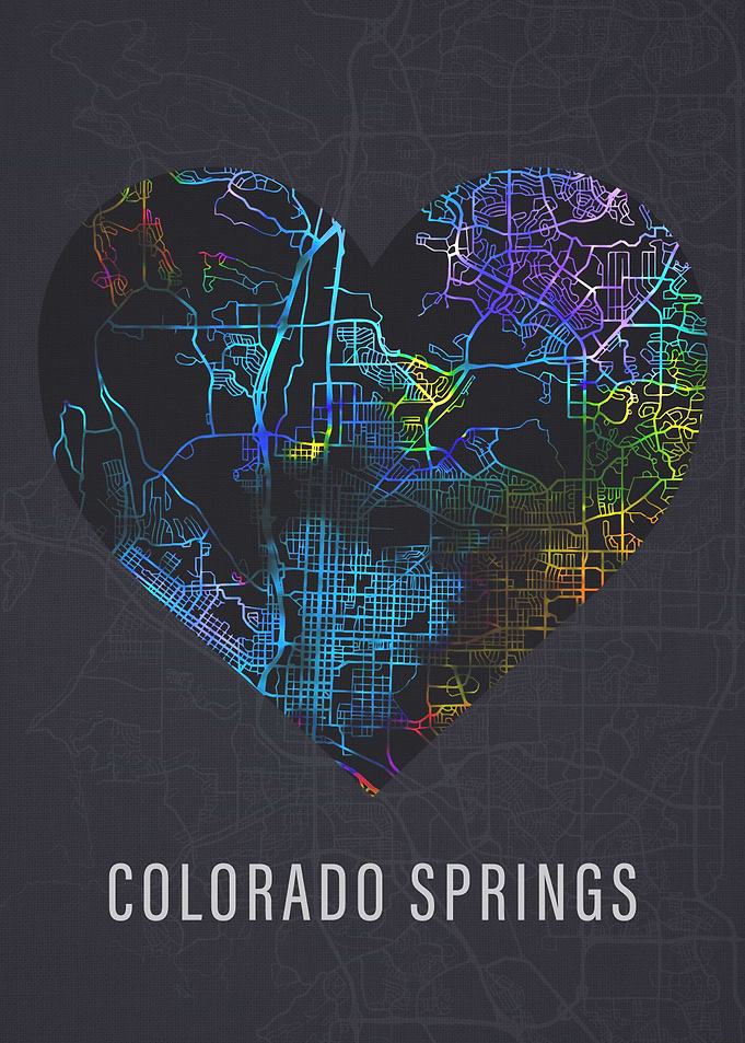 Colorado Springs City Map