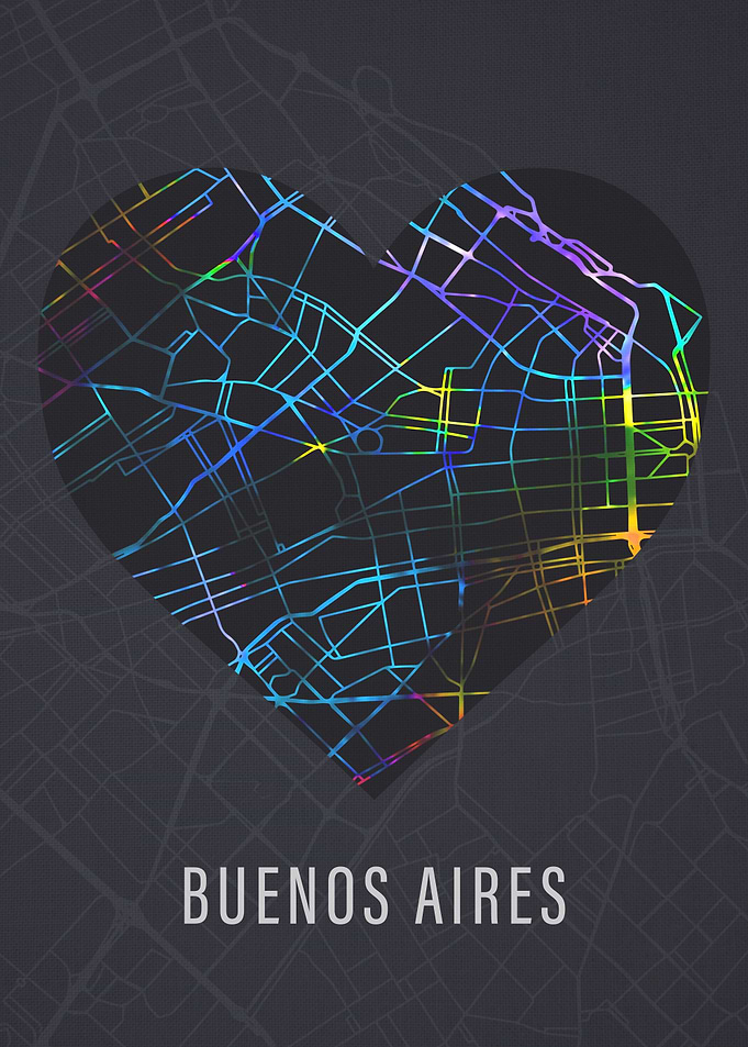 Buenos Aires Argentina Map