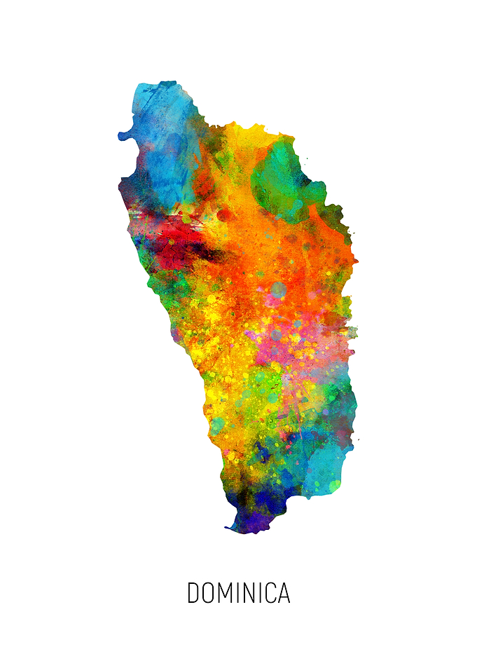 Dominica Map