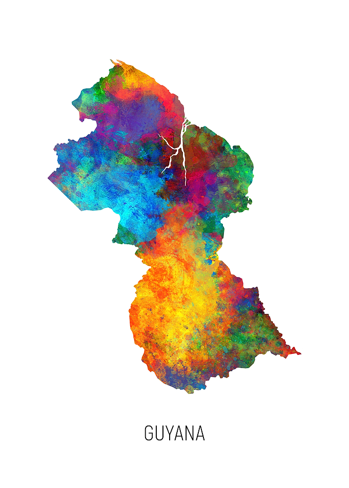 Guyana Map