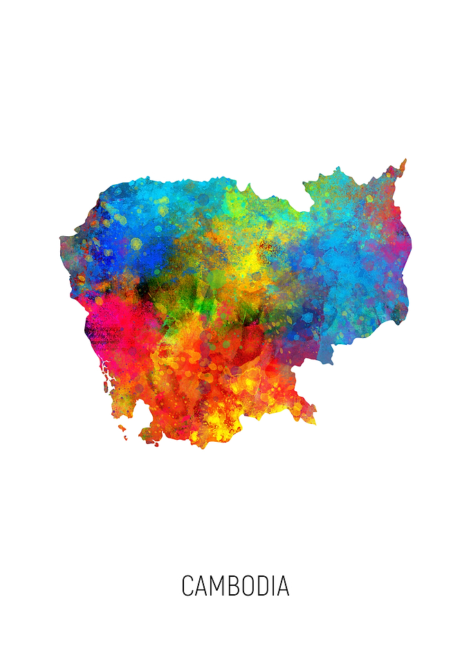 Cambodia Map