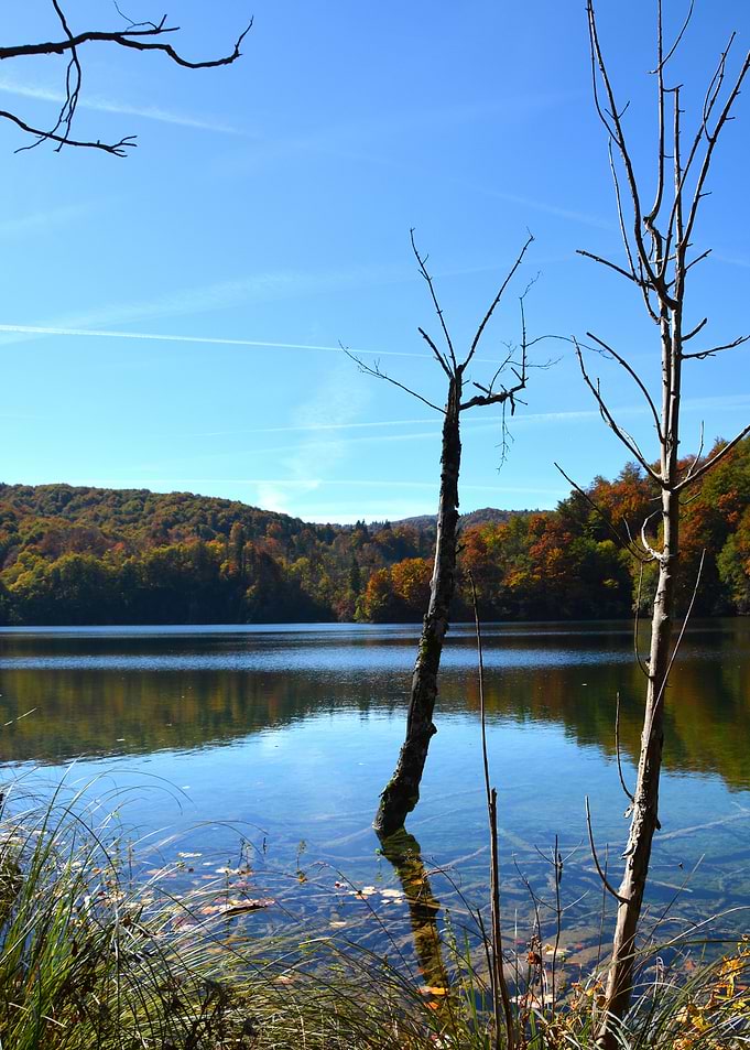 colorful lakes