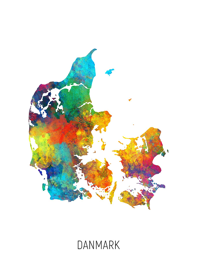 Danmark Map