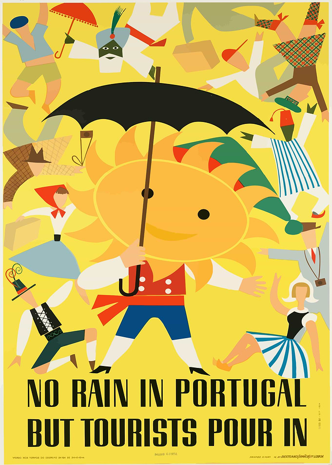 Portugal Vintage Poster