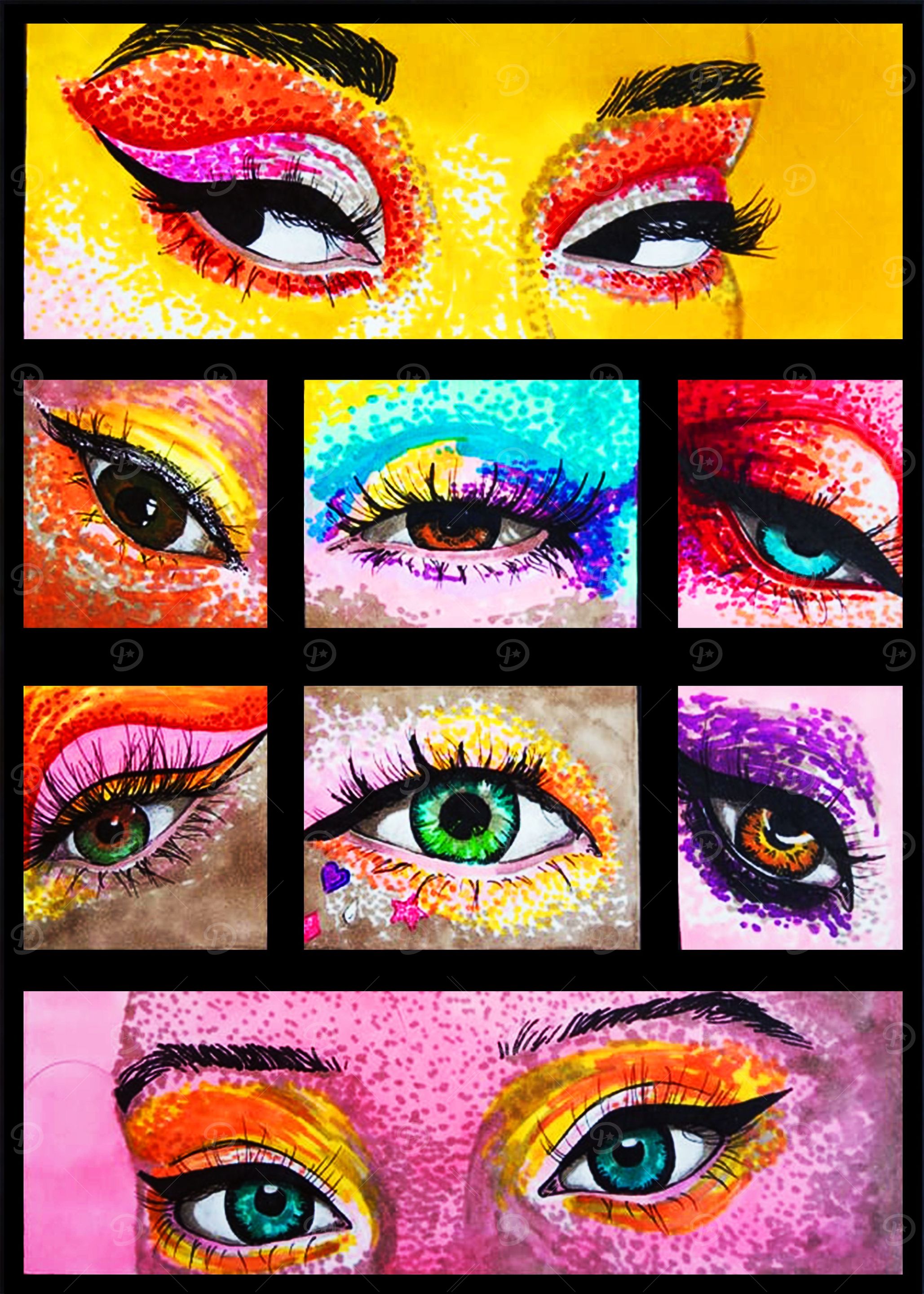 Eye makeup
