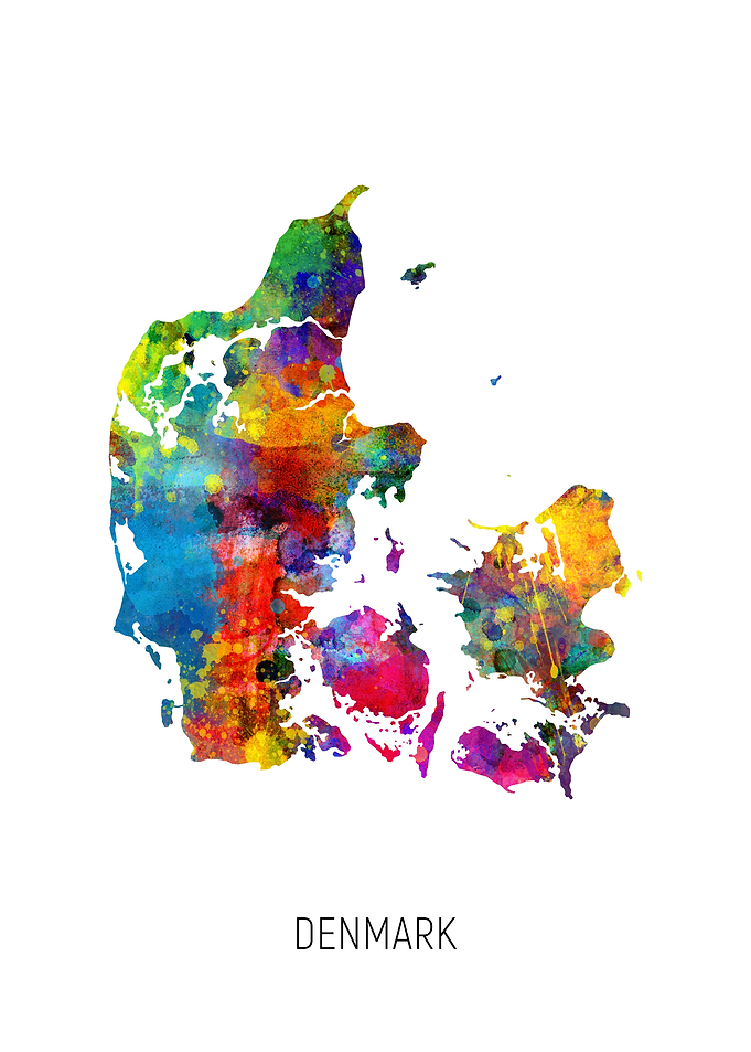 Denmark Map