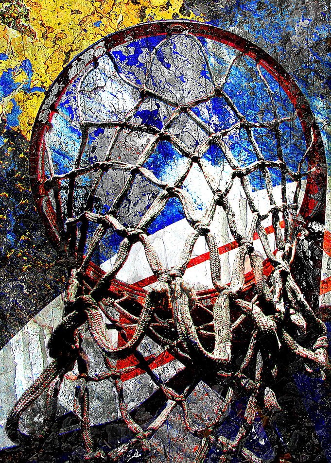 Basketball art print 151