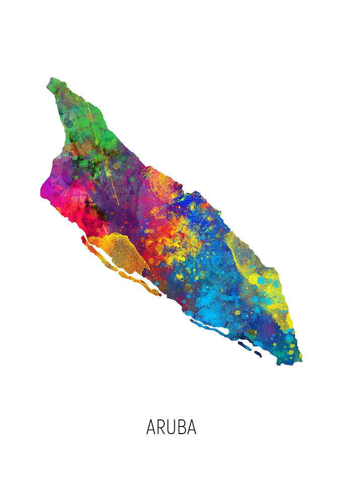 Aruba Map