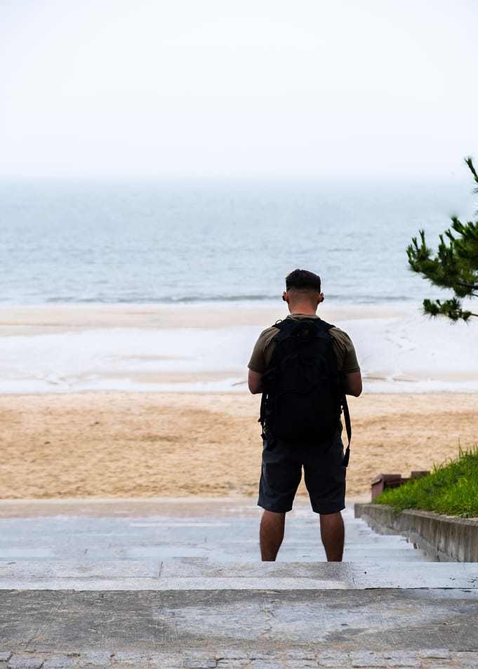 Alone at the beach