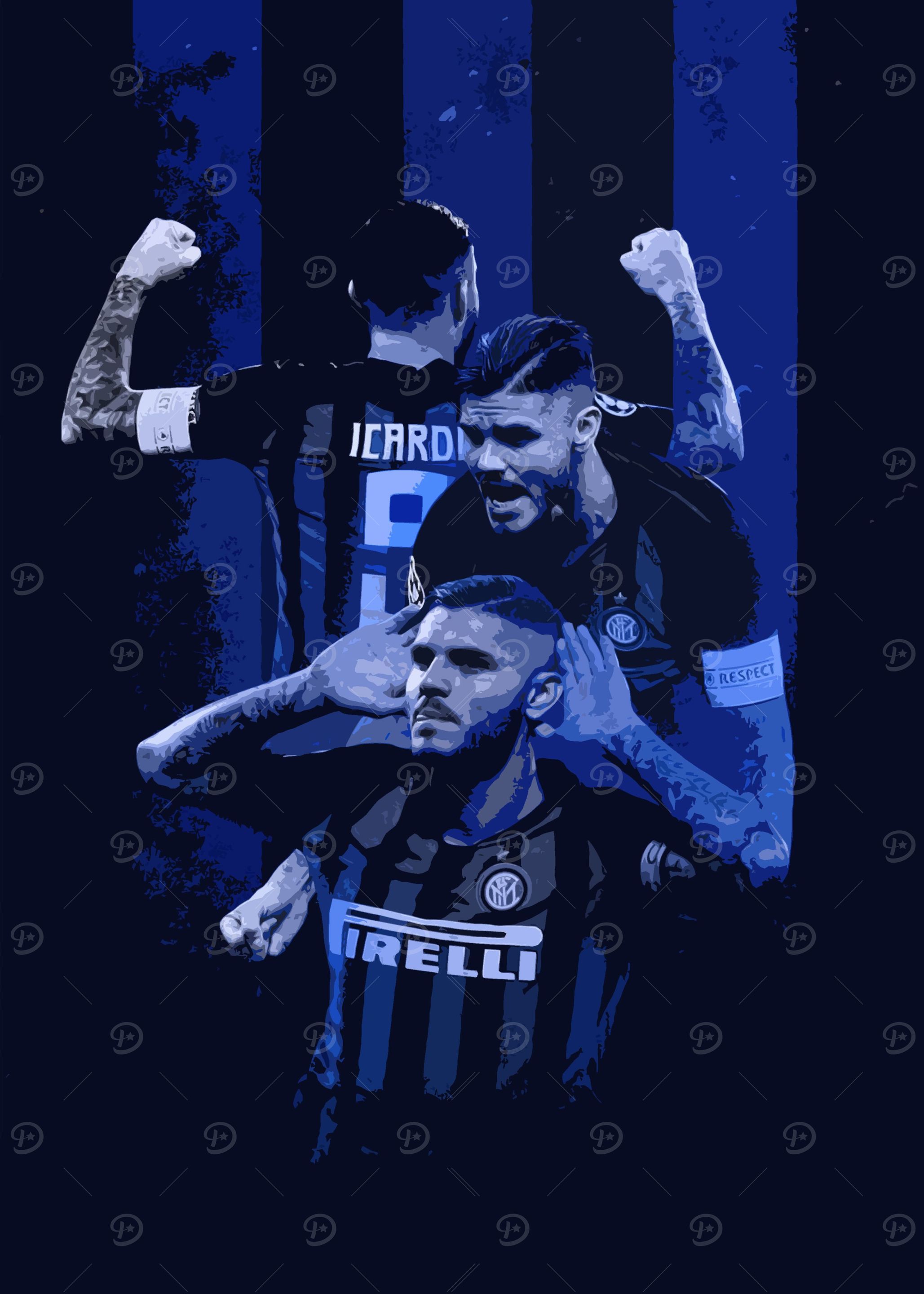 Mauro Icardi Painting